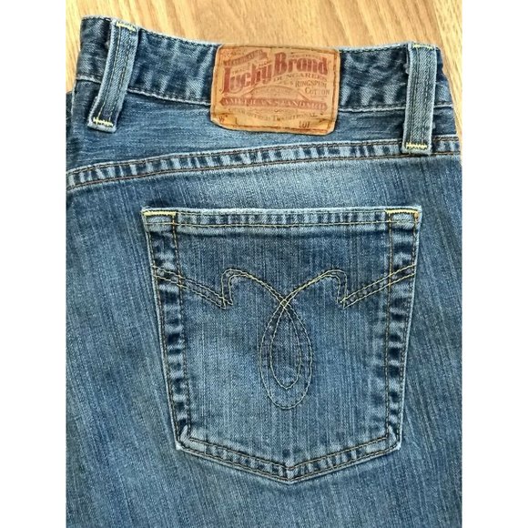 Lucky Brand Lody Straight Regular Length 14/32 - Picture 3 of 6